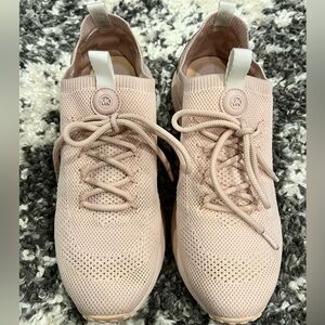 Michael Kors Blush Knit Sneakers